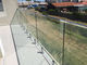 Inferriata di vetro architettonica della piattaforma dei contrappesi di vetro dell'inferriata del morsetto degli ss 316
