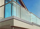 Chiara installazione facile vetro/metallo del sistema stabile di Balustrad della scanalatura a &quot;u&quot; dell'inferriata del balcone